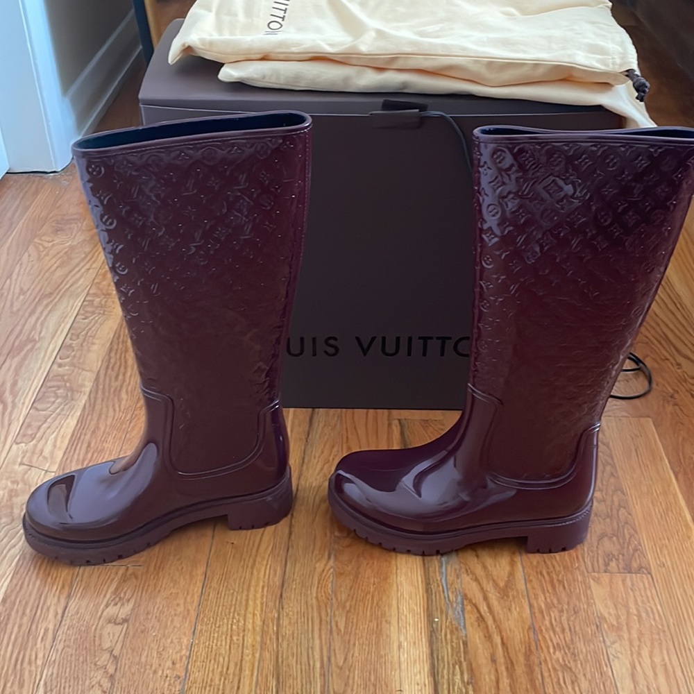 Authentic Louis Vuitton Rain boots
